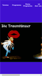 Mobile Screenshot of die-traumtaenzer.de